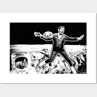 Pee Wee On The Moon Posters and Art